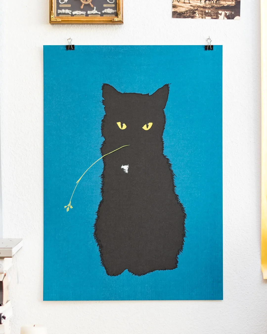 Plakat, Die Nachtkatze