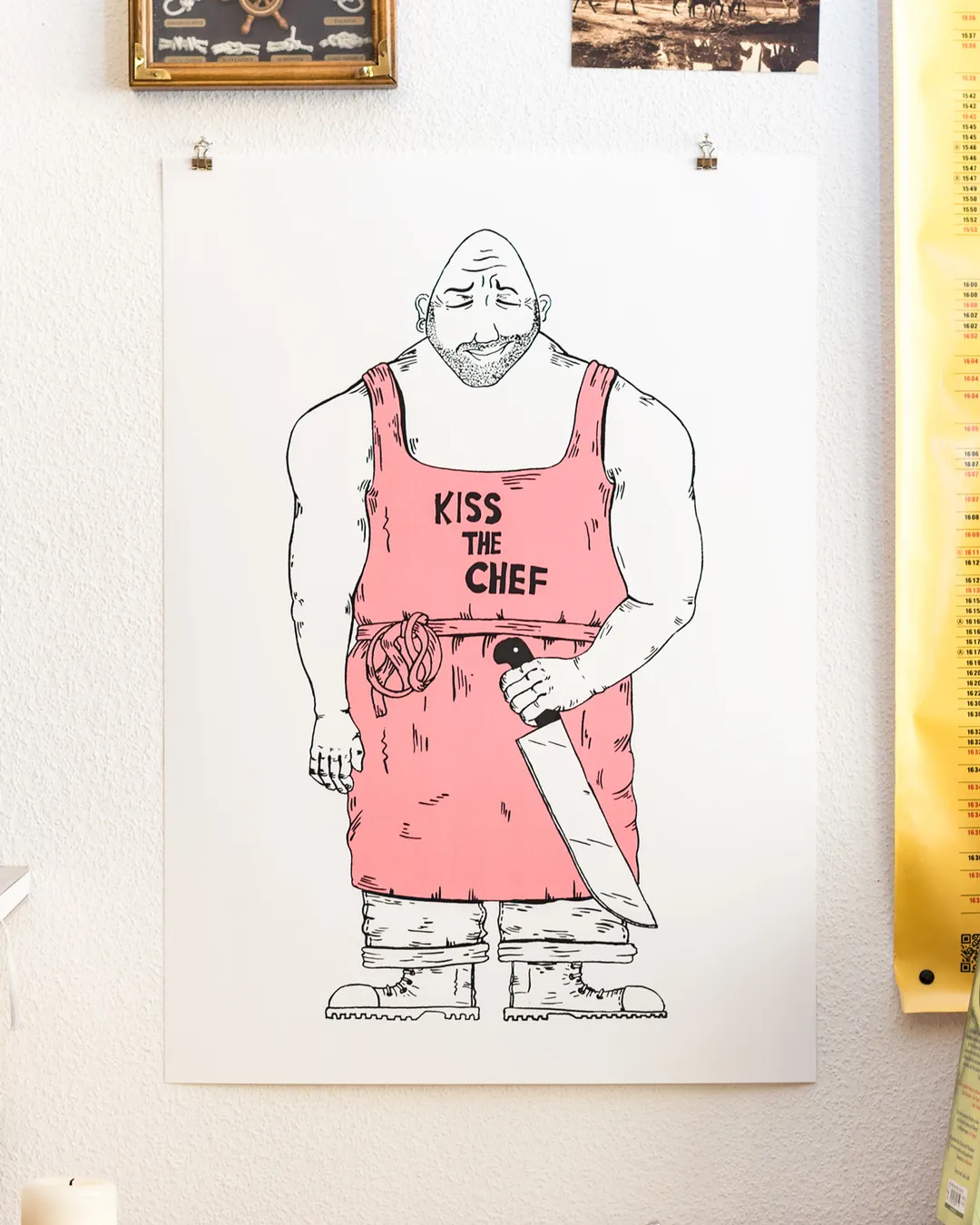 Plakat, Kiss the Chef