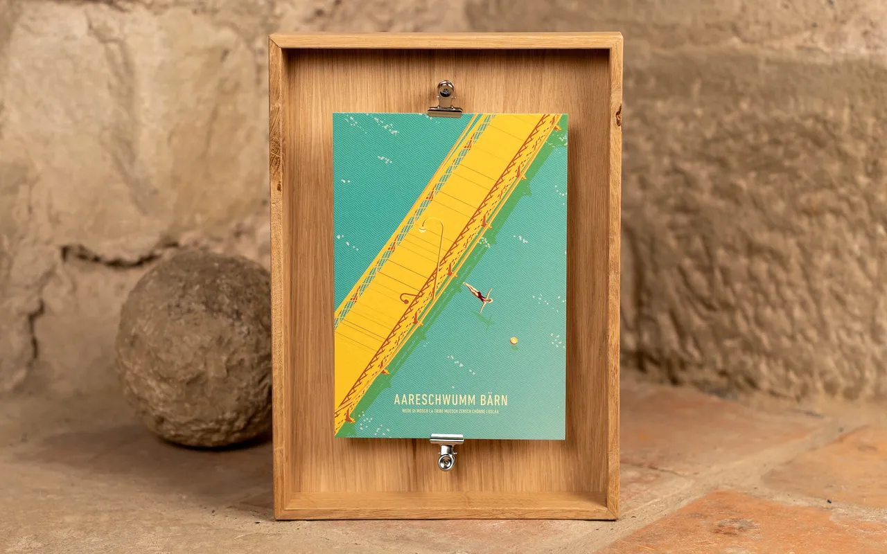 Bilderrahmen, Bilderrahmen für A5 Postkarte