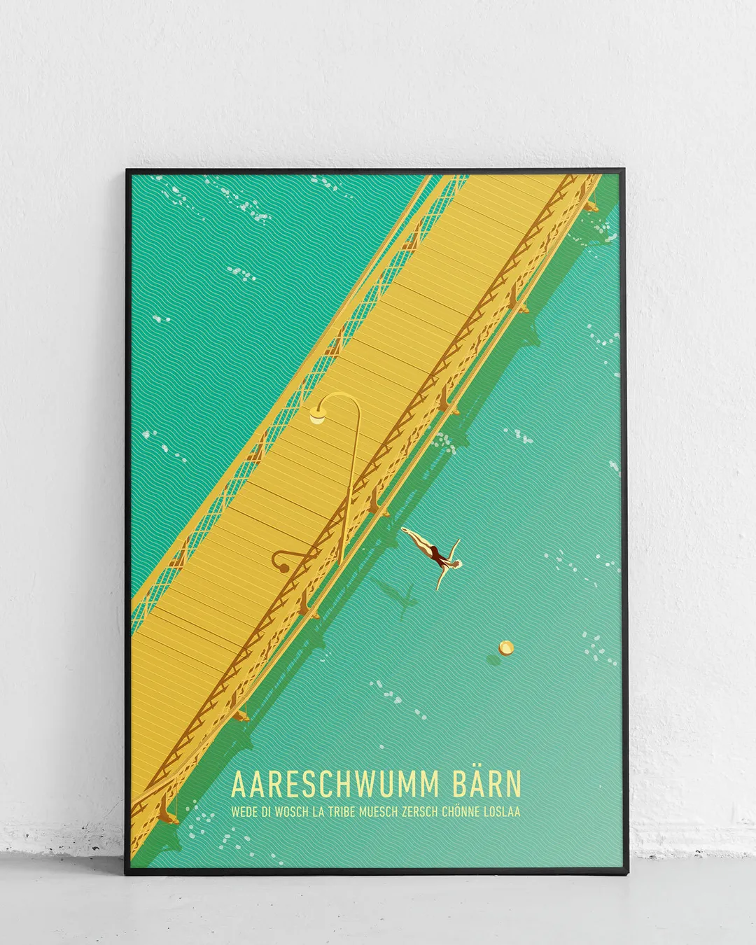 Plakat, Aareschwimmen