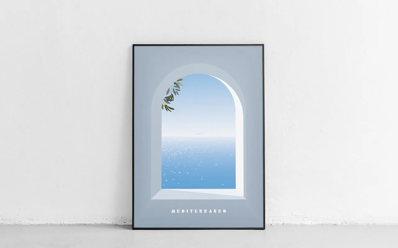 Poster, Mediterranean Sea F4