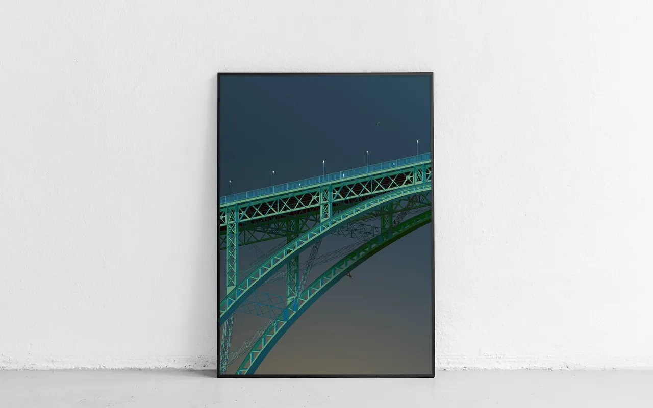 Plakat, Kirchenfeldbrücke F4, Vincent O. Carter