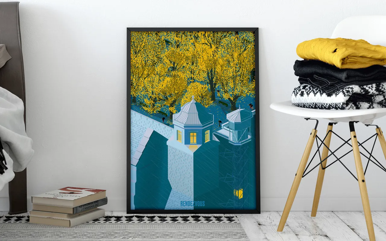 Plakat, Rendezvous - Herbst Bern - A1