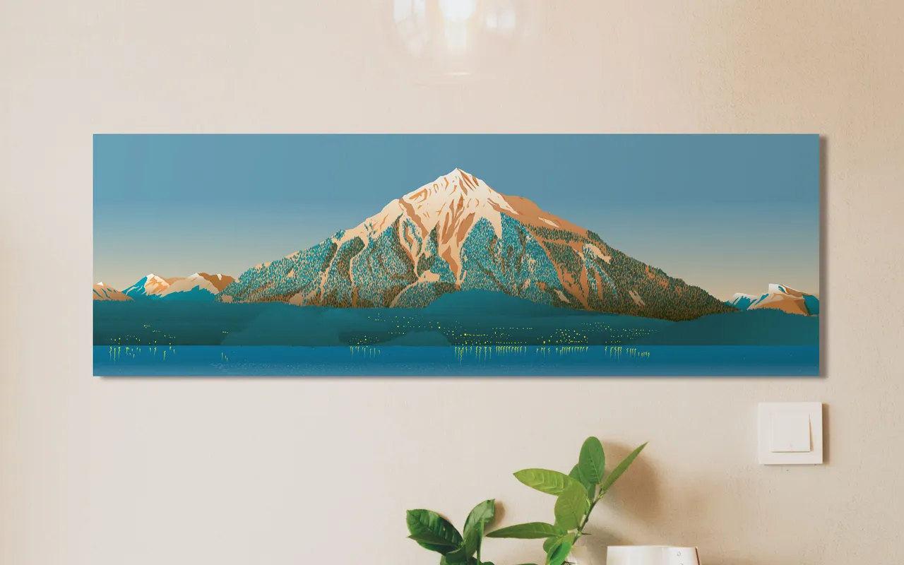 Poster, Niesen Bernese Oberland, Switzerland