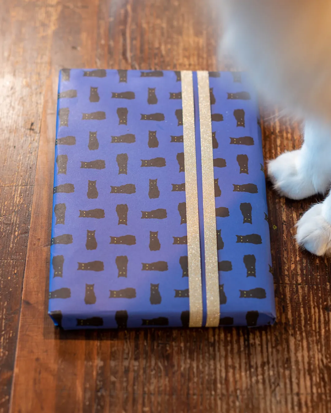 Geschenkpapier, Nachtkatze