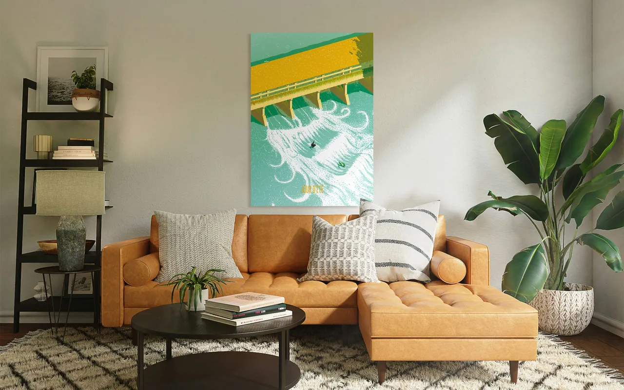 Plakat, F4, Obere Schleuse Thun