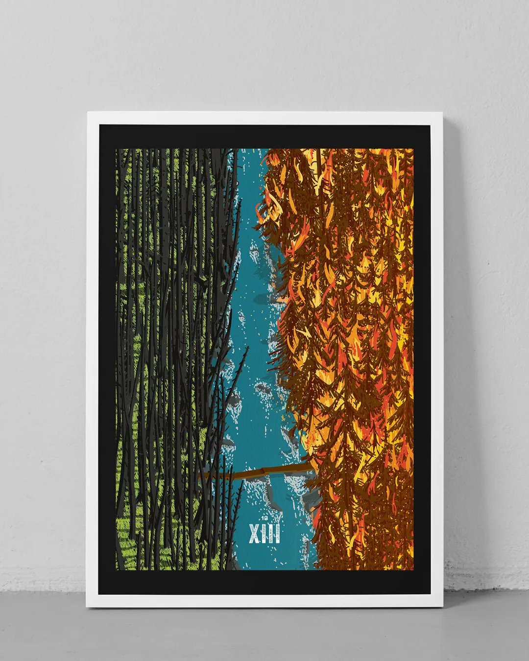 Plakat, Tarot, Tod