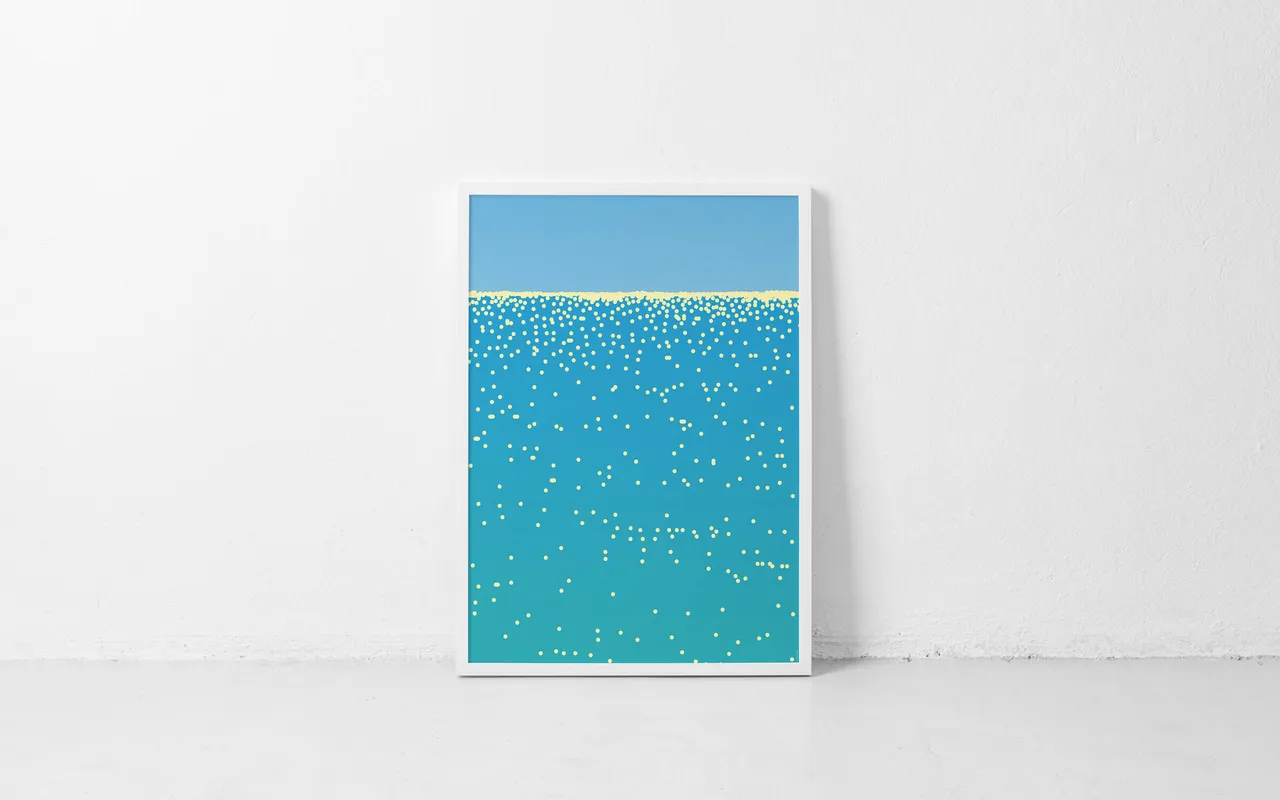 Poster, Solaris, longing for the seas, A2