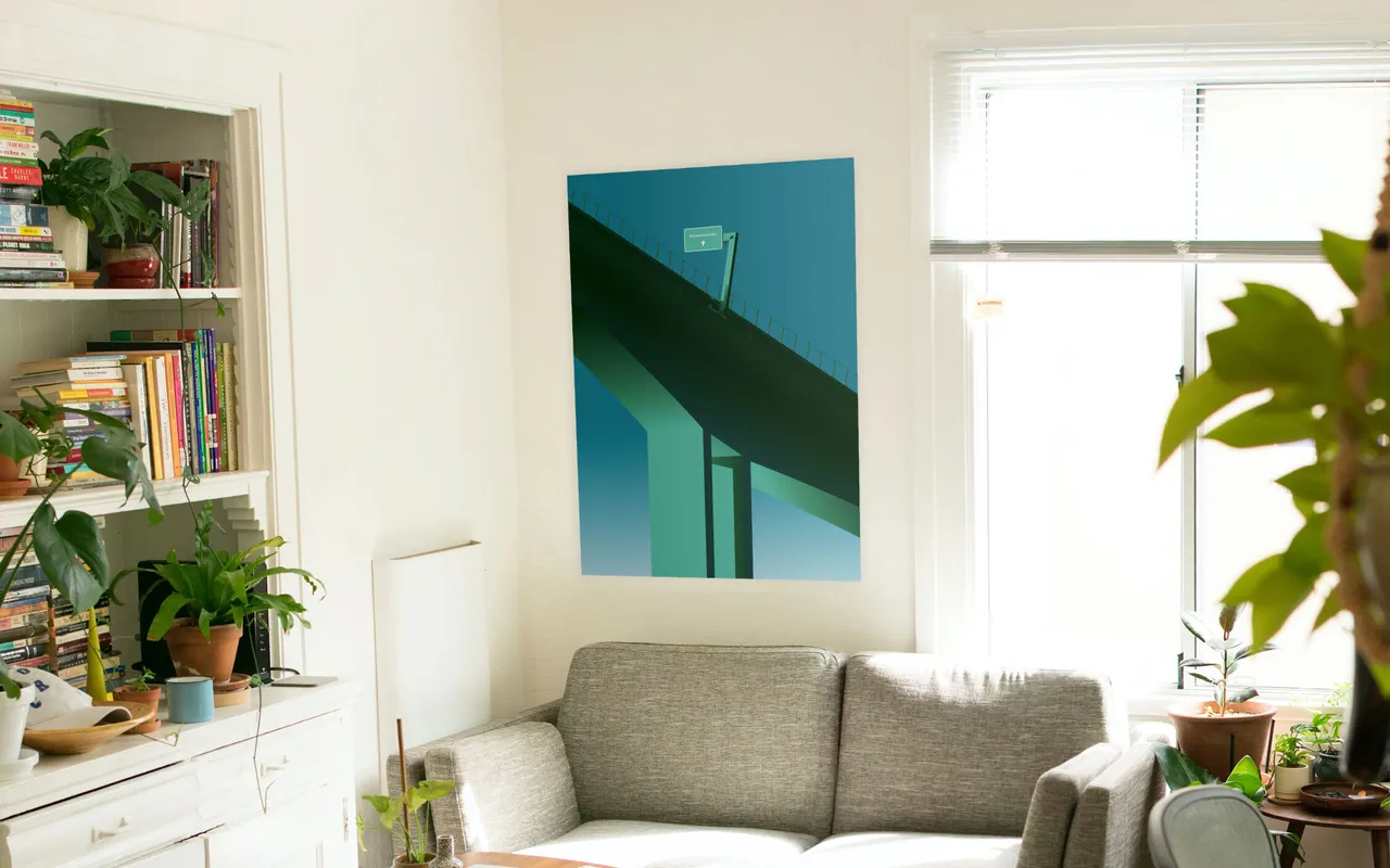 Plakat, Urbanes Outdoor Klettern, Felsenau Bern