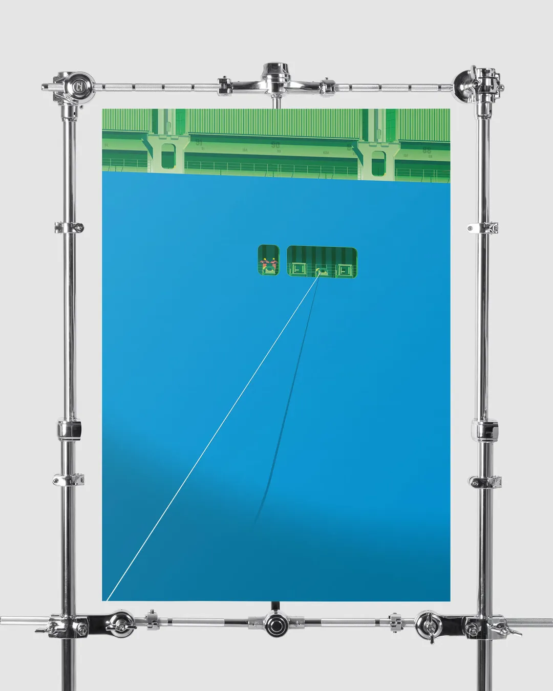 Plakat, Rotterdam Hafen Kunst