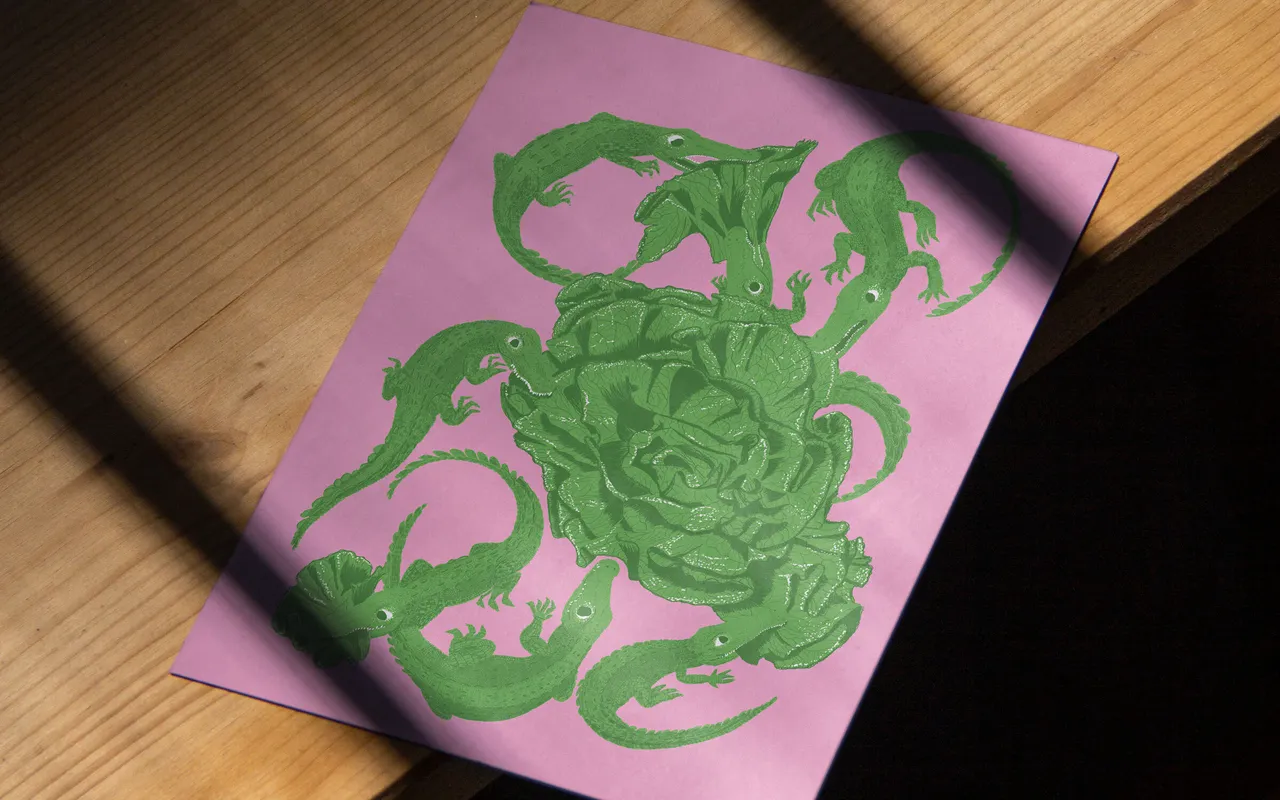Flyer, Salad Crocodiles